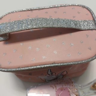 Beauty set: pochette e spazzola gatto