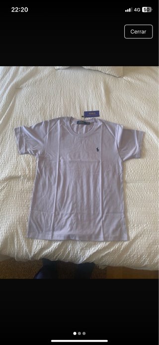 Camiseta Polo Ralph Lauren Lila Talla S