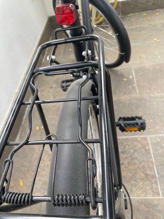 Bicicleta Urbana Btwin Elops 3 Negra