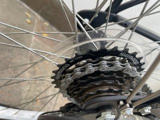 Bicicleta Urbana Btwin Elops 3 Negra