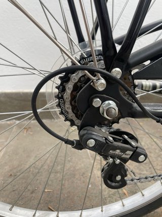Bicicleta Urbana Btwin Elops 3 Negra