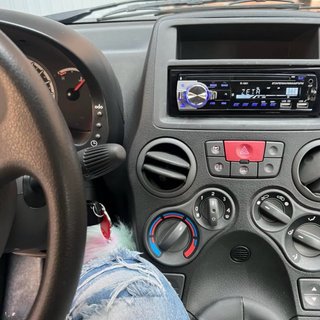 Radio Coche 1 DIN Bluetooth + USB + SD