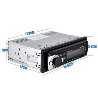 Radio Coche 1 DIN Bluetooth + USB + SD