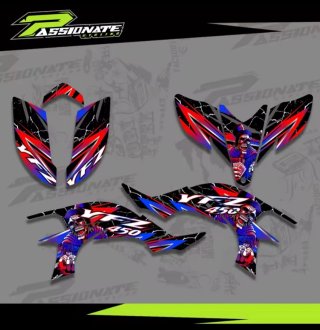 Pegatinas Yamaha YFZ 450 Motocross