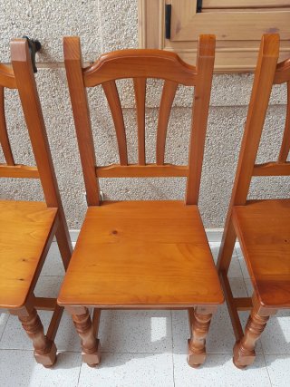Mesa redonda extensible madera