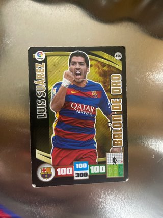 Cromo Luis Suarez Adrenalyn XL Liga