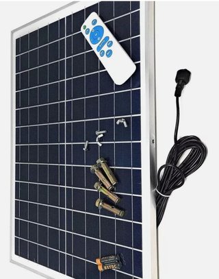 Faro 5000w + Pannello Energia Solare + Telecomando