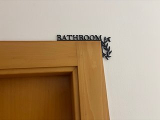 Decoración para puerta