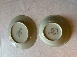 Set platos Haviland Limoges colección Shin Hai