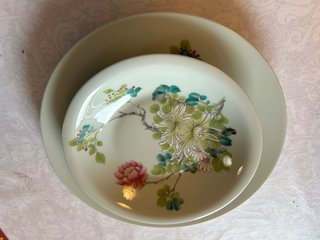 Set platos Haviland Limoges colección Shin Hai