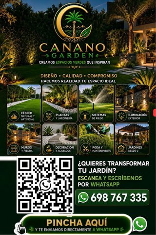 JARDINERO CON EXPERIENCIA