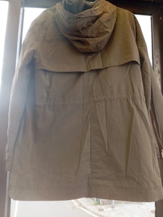 Abrigo verde talla XL