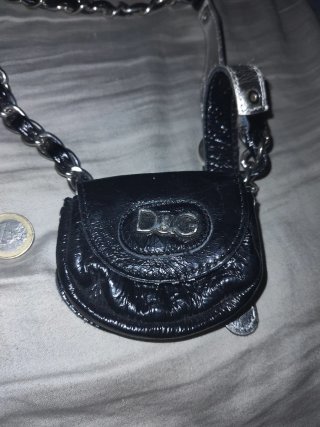 Mini bolso D&G negro