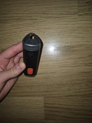 Linterna Forclaz Negra y Naranja