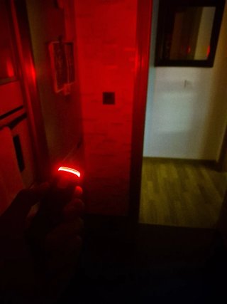 Linterna Forclaz Negra y Naranja