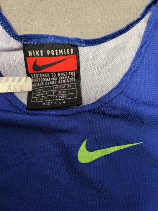 Canotta running Nike vintage Made in UK