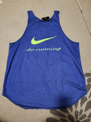 Canotta running Nike vintage Made in UK