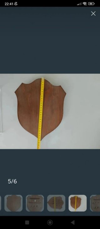 Espositore per ditali in legno