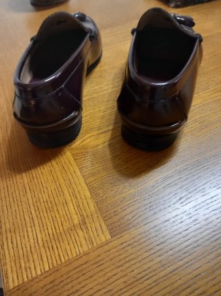 Zapatos Castellanos hombre color burdeos