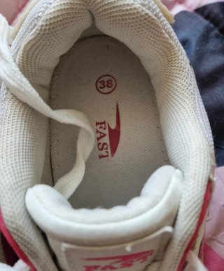 Scarpe donna ginnastica rosa e bianche