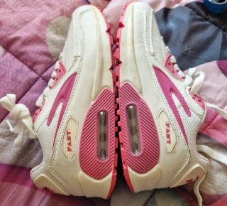 Scarpe donna ginnastica rosa e bianche
