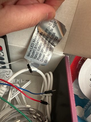 Lote tiras LED RGB - Ideal pruebas