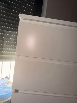 CómodaMALM Ikea Blancas