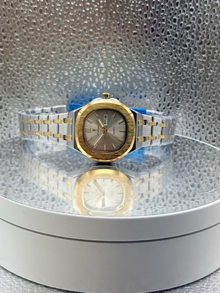 Reloj Poedagar Dama Oro y Plata