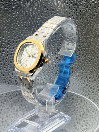 Reloj Poedagar Dama Oro y Plata