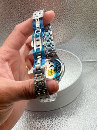 Reloj Poedagar Dama Oro y Plata