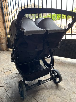 Carrello Gemellare Doppio Grigio
