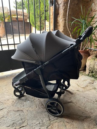 Carrello Gemellare Doppio Grigio