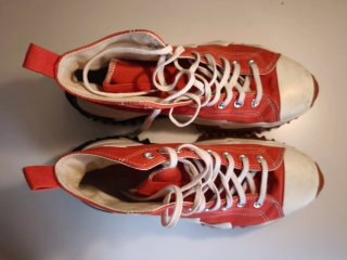 Converse Run Star Motion Naranja Goma