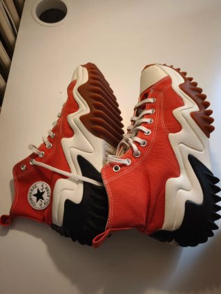 Converse Run Star Motion Naranja Goma