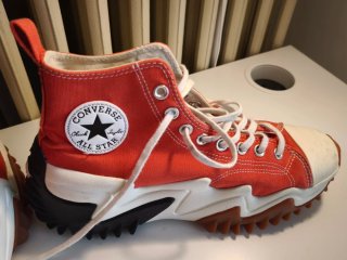 Converse Run Star Motion Naranja Goma