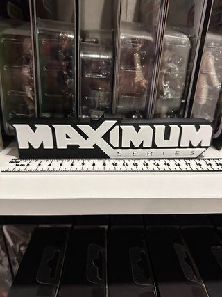 Maximum Series 3D logo