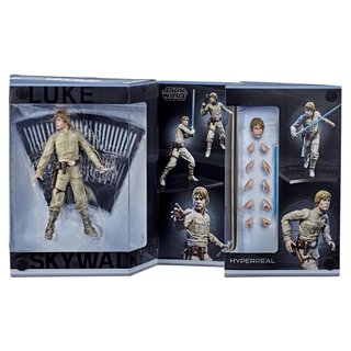 Figuras Star Wars Hyperreal Darth Vader y Luke