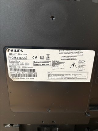 TV Philips 37 en perfecto estado