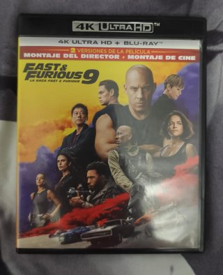 Blu-ray 4K Fast & Furious 9 (Español)