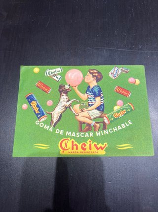 Folleto propaganda antiguo Cheiw