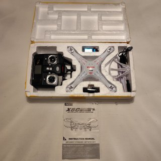 Dron Syma X5C 2.4G completo más 4 baterias