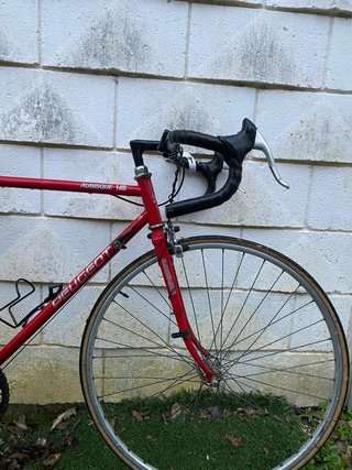 Bicicleta Peugeot Aubisque 12 Clásica Roja