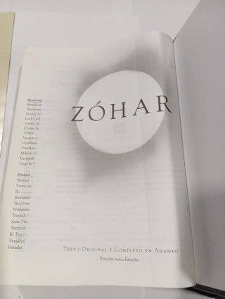 Libro Zohar en Arameo Edición para España
