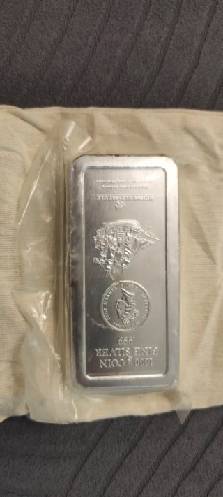 Moneda Plata 1000 Fine Silver .999
