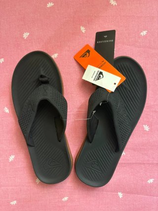 Chanclas Quiksilver Negras