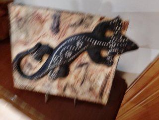 Adorno de lagarto decorativo