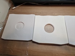 120 Fundas Interiores Vinilo 12 Papel Blanco