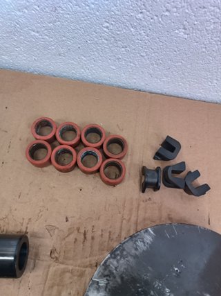 Disco CVT BMW C400 C400GT C400X variador rueda