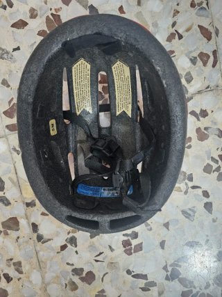 Casco de bicicleta para niño rosa