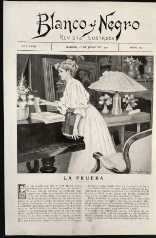 Set 4  Ilustraciones Antiguas 1908, - Decoración